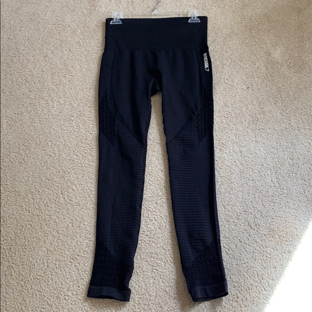 Gymshark Energy Seamless Beet Red Leggings